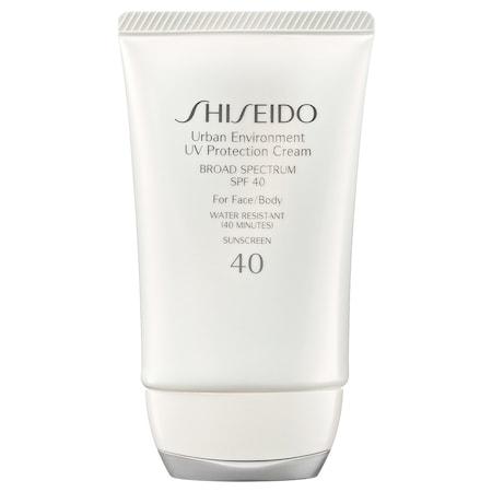 Shiseido Urban Environment Uv Protection Cream Broad Spectrum Spf 40 For Face/body 1.9 Oz/ 56 Ml