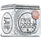 Invisibobble Power The Strong Grip Hair Ring Crystal Clear 3 Strong Grip Hair Rings