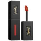 Yves Saint Laurent Vinyl Cream Lip Stain 414 - Rave Orange 0.18 Oz/ 5.32 Ml