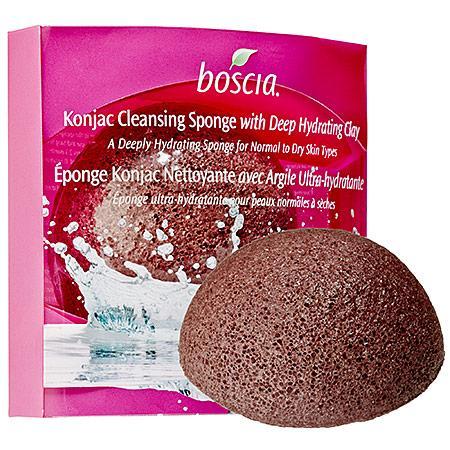 Boscia Konjac Cleansing Sponge With Deep Hydration Clay