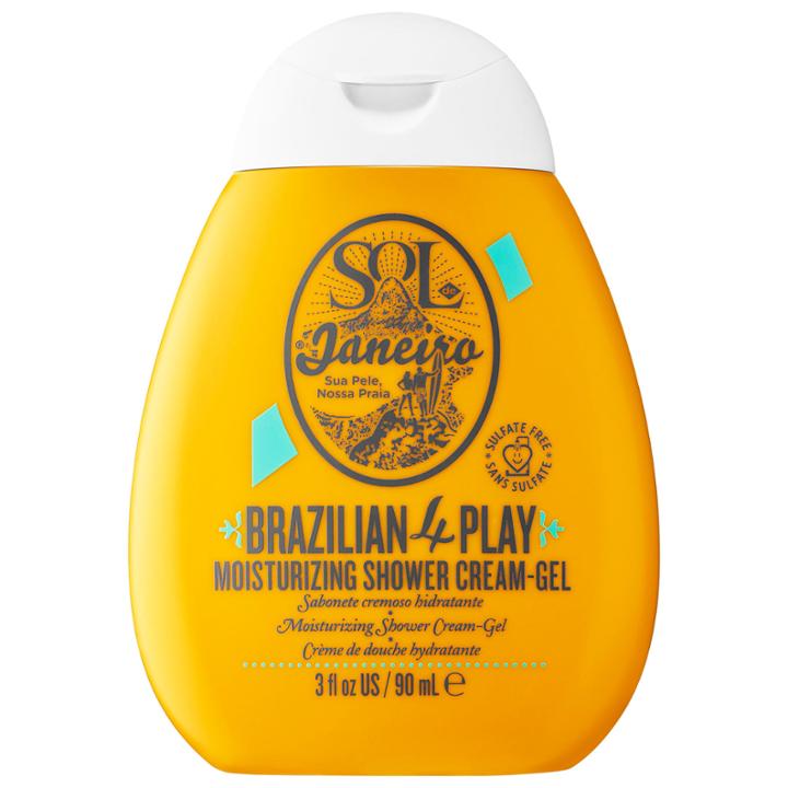 Sol De Janeiro Brazilian 4 Play Moisturizing Shower Cream-gel Mini 3 Oz/ 90 Ml