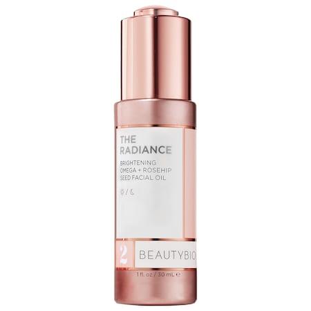 Beautybio The Radiance Brightening Vitamin E + Rosehip Seed Facial Oil 1 Oz/ 30 Ml