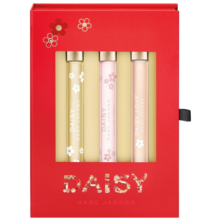 Marc Jacobs Beauty Daisy Eau De Toilette Travel Spray Trio Set