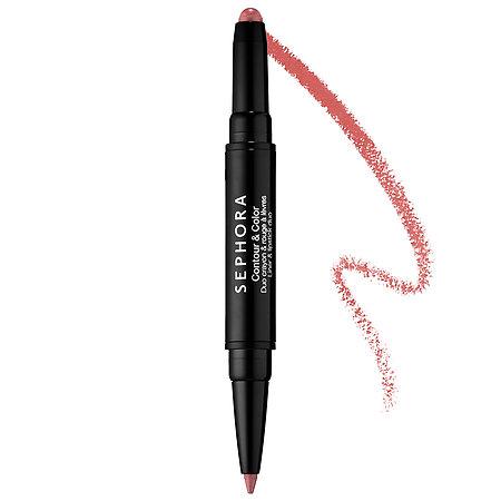 Sephora Collection Contour & Color Liner And Lipstick Duo 08 Rosewood 0.028 Oz/ 0.8 G