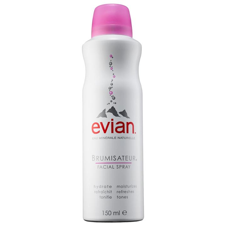 Evian Brumisateur Natural Mineral Water Facial Spray 5 Oz/ 150 Ml
