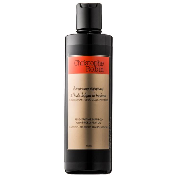 Christophe Robin Regenerating Shampoo With Prickly Pear Seed Oil 8.33 Oz/ 246 Ml