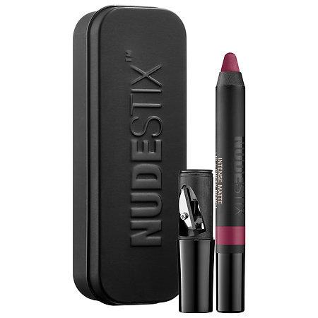 Nudestix Intense Matte Lip + Cheek Pencil Raven 0.10 Oz