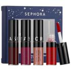 Sephora Collection Mini Cream Lip Stain Set 4 X 0.04 Oz/ 1.3 Ml