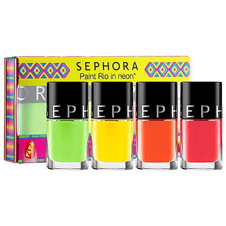 Sephora Collection Paint Rio In Neon Nail Set