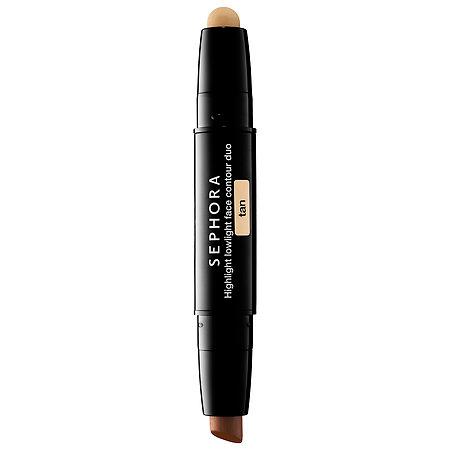 Sephora Collection Highlight Lowlight Face Contour Duo 03 Tan 0.12 Oz