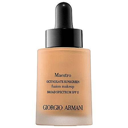 Giorgio Armani Maestro Fusion Makeup Octinoxate Sunscreen Spf 15 3 1 Oz