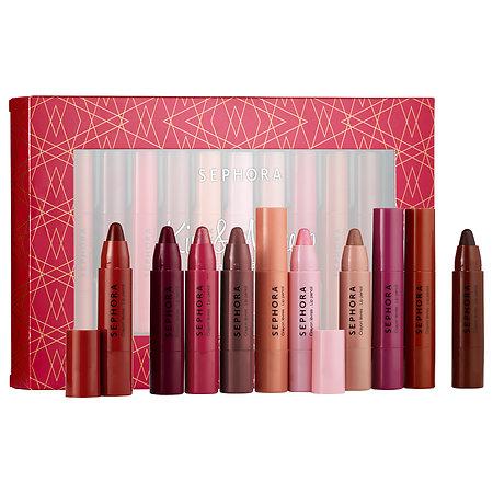 Sephora Collection Kiss & Makeup Lipstick Pencil Set