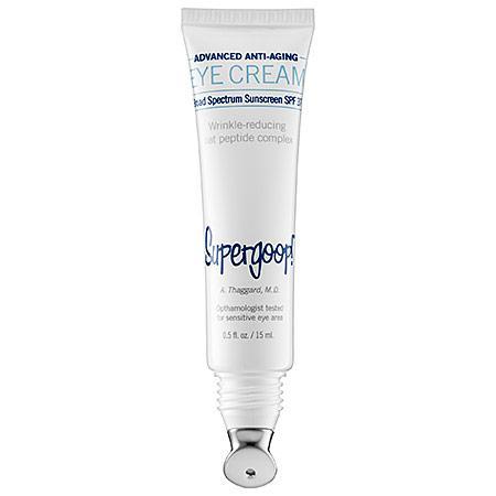 Supergoop! Advanced Anti-aging Eye Cream Broad Spectrum Sunscreen Spf 37 0.5 Oz