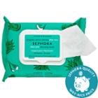 Sephora Collection Cleansing & Exfoliating Wipes Aloe Vera 25 Wipes