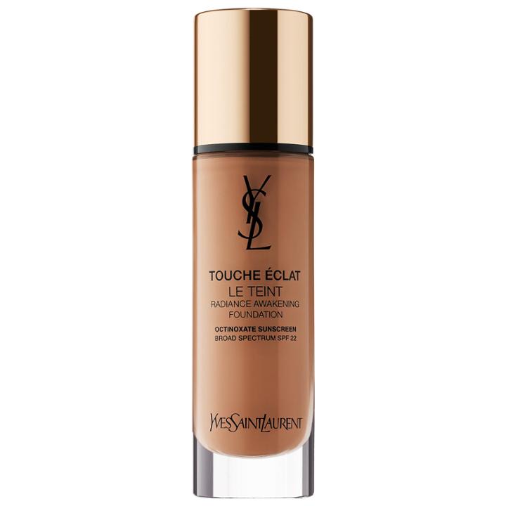 Yves Saint Laurent Touche Eclat Le Teint Radiance Awakening Foundation Bd70 Warm Mocha 1 Oz/ 30 Ml