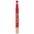 Too Faced Peach Puff Long-wearing Diffused Matte Lip Color Straight Fire 0.07 Oz/ 2 Ml