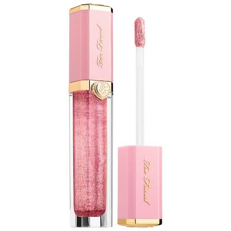 Too Faced Rich & Dazzling High-shine Sparkling Lip Gloss Raisin The Roof