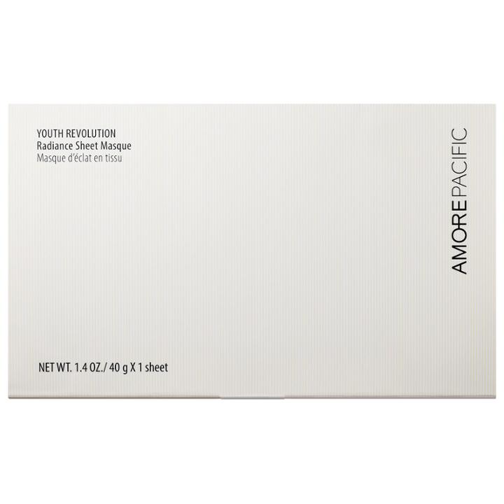 Amorepacific Youth Revolution Radiance Sheet Masque 1.4 Oz/ 40 G X 1 Sheet