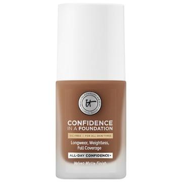 It Cosmetics Confidence In A Foundation 500 Deep Honey (w) 1 Oz/ 30 Ml