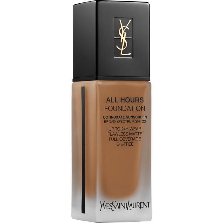 Yves Saint Laurent All Hours Longwear Natural Matte Foundation Bd85 Warm Coffee 0.84 Oz/ 25 Ml