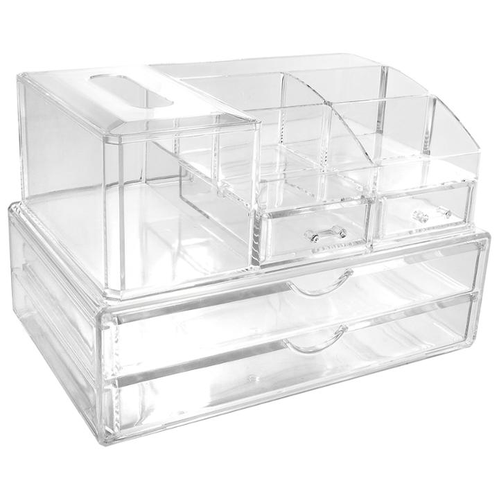 Sephora Collection Clear Makeup Organizer Set