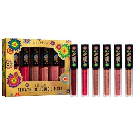 Smashbox Holidaze: Always On Liquid Lip Mini Set 0.03 Fl Oz/ 0.9 Ml Ea.