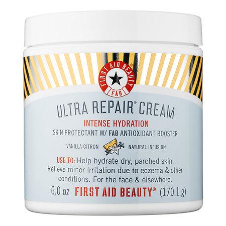 First Aid Beauty Ultra Repair(r) Cream Intense Hydration Vanilla Citron 6 Oz