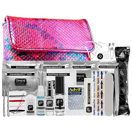 Pinch Provisions Skinny Minimergency(r) Kit For Her - Neon Pink Python 5 X 1.5 X 3