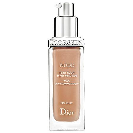 Dior Diorskin Nude Skin-glowing Makeup Spf 15 Honey Beige 040 1 Oz