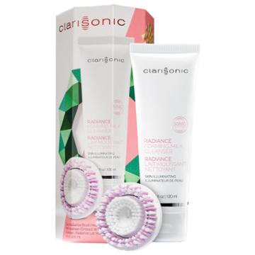 Clarisonic Skincare Radiant Skin Cleansing + Brush Head Holiday Set
