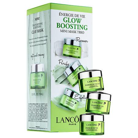 Lancome Energie De Vie Glow Boosting Mini Mask Trio