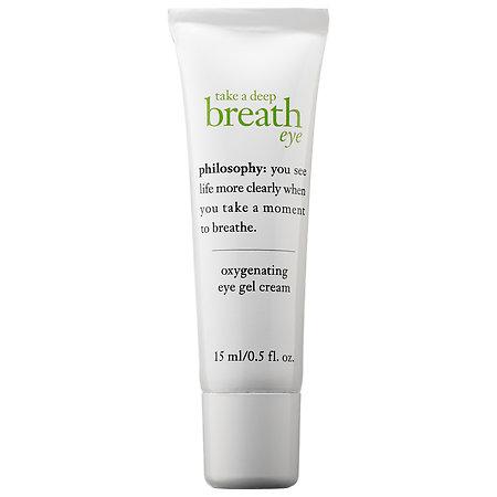 Philosophy Take A Deep Breath Oxygenating Eye Gel Cream 0.5 Oz