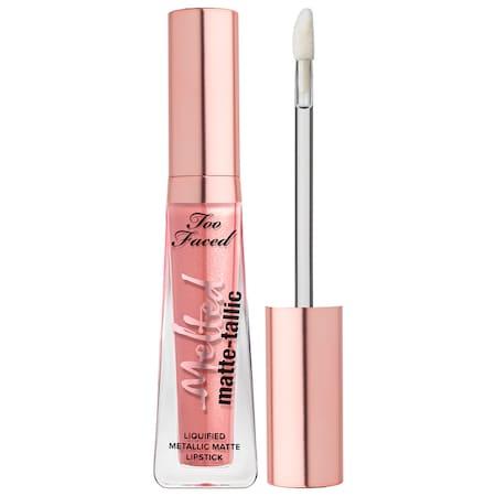 Too Faced Melted Matte-tallic Liquified Metallic Matte Lipstick Sugar Kisses .23 Oz