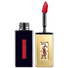 Yves Saint Laurent Rouge Pur Couturevernis   Levres Glossy Stain 20 Rouge Enamel 0.20 Oz
