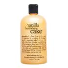 Philosophy Vanilla Birthday Cake Shampoo, Shower Gel & Bubble Bath 16 Oz/ 480 Ml