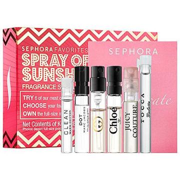 Sephora Favorites Spray Of Sunshine Fragrance Sampler For Her