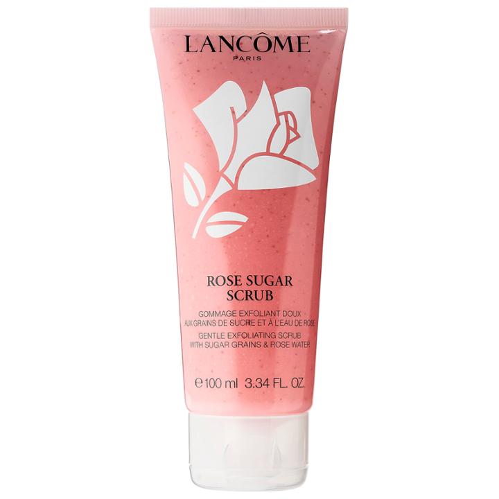 Lancme Rose Sugar Scrub 3.34 Oz/ 100 Ml
