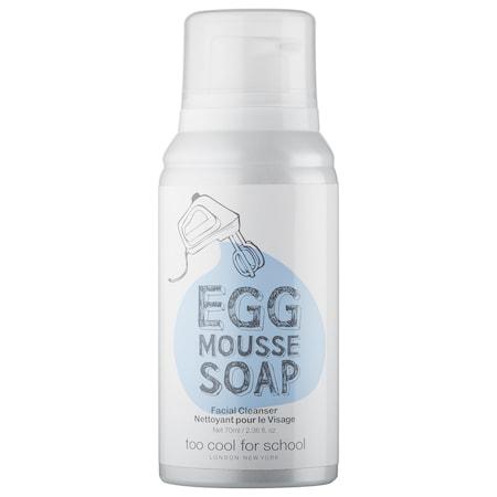 Too Cool For School Egg Mousse Soap Facial Cleanser 2.36 Oz/ 70 Ml