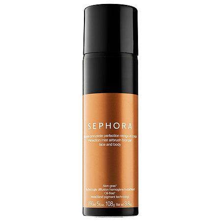 Sephora Collection Perfection Mist Airbrush Bronzer Face And Body Light/medium 3.8 Oz