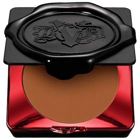 Kat Von D Lock-it Powder Foundation 220 Rich Deep 0.31 Oz/ 9.0 G