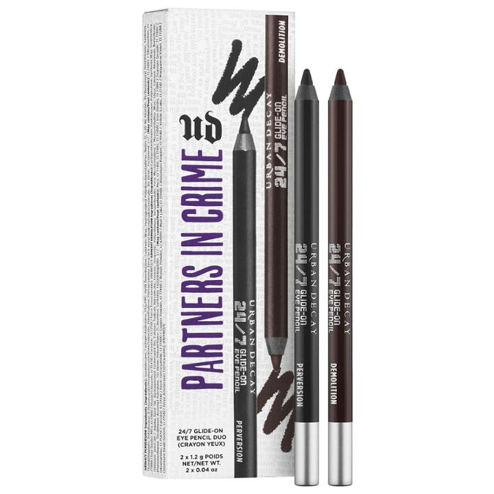 Urban Decay Partners In Crime - 24/7 Glide-on Eye Pencil Duo Demolition/perversion