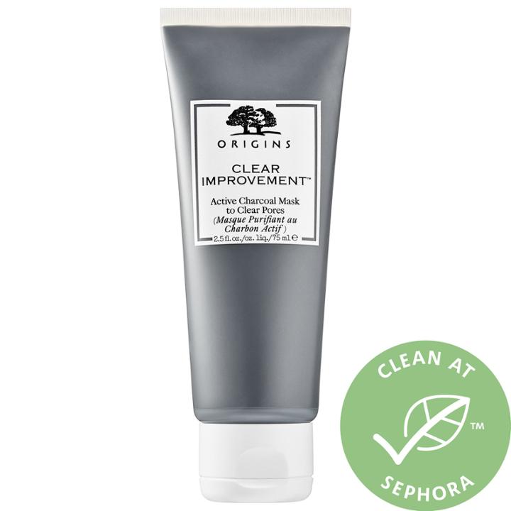 Origins Clear Improvement Active Charcoal Mask To Clear Pores 2.5 Oz/ 75 Ml