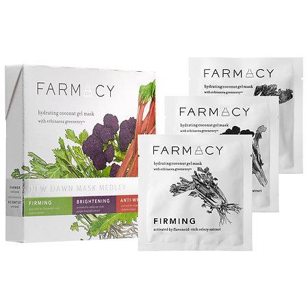 Farmacy New Dawn Coconut Gel Face Mask Medley 3 Masks
