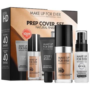Make Up For Ever Prep. Cover. Set. Customizable Ultra Hd Invisible Cover Foundation Set