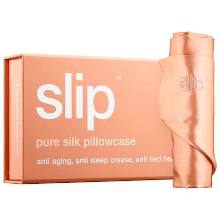 Slip Silk Pillowcase - Standard/queen Peach