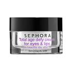Sephora Collection Total Age Defy Cream For Eyes & Lips 0.5 Oz