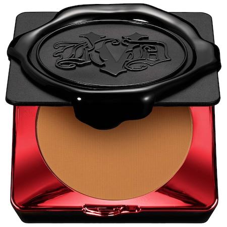 Kat Von D Lock-it Powder Foundation 190 Tan Deep 0.31 Oz/ 9.0 G