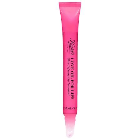 Kiehl's Since 1851 Love Oil For Lips Glow-infusing Lip Treatment Botanical Blush 0.3 Oz/ 9 Ml