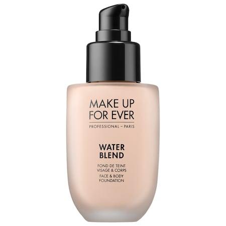 Make Up For Ever Water Blend Face & Body Foundation Y225 1.69 Oz/ 50 Ml