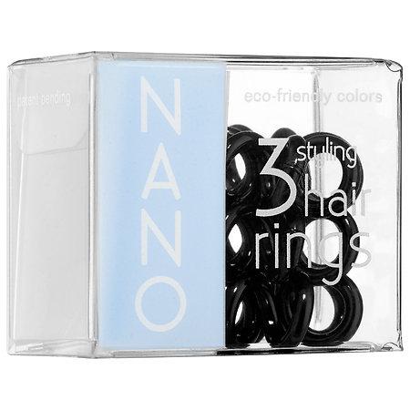 Invisibobble The Styling Hair Ring True Black 3 Styling Hair Rings